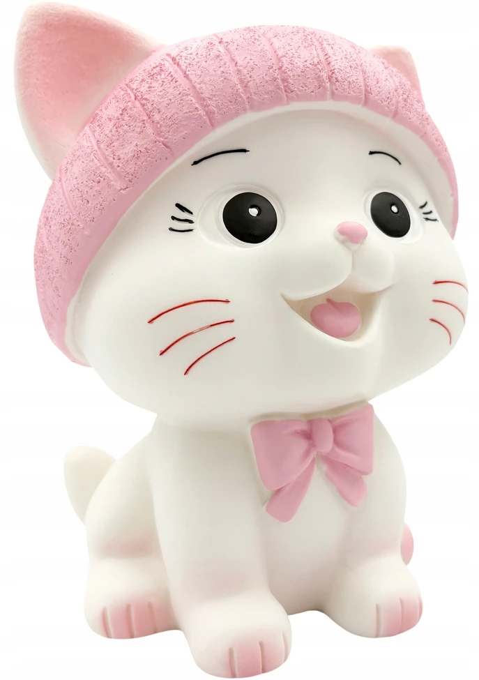 Kitty taupyklė, kačiuko formos taupyklė, didelė vaikiška kiaulytė, katė 01