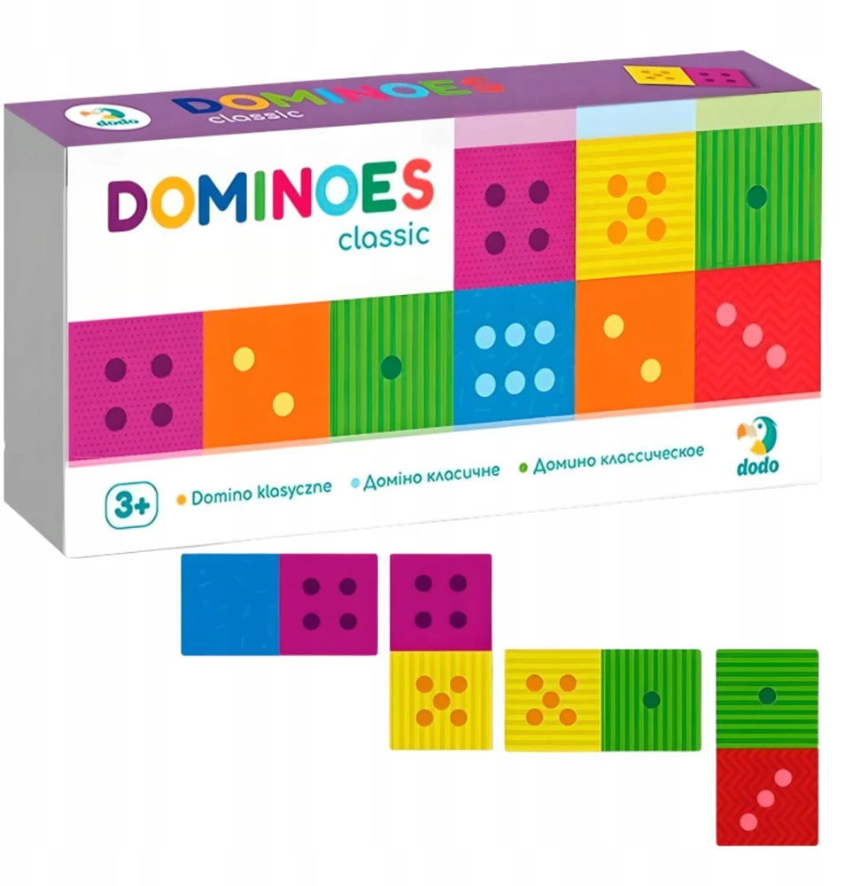 Dėlionė Dodo stalo žaidimas Klasikinis domino