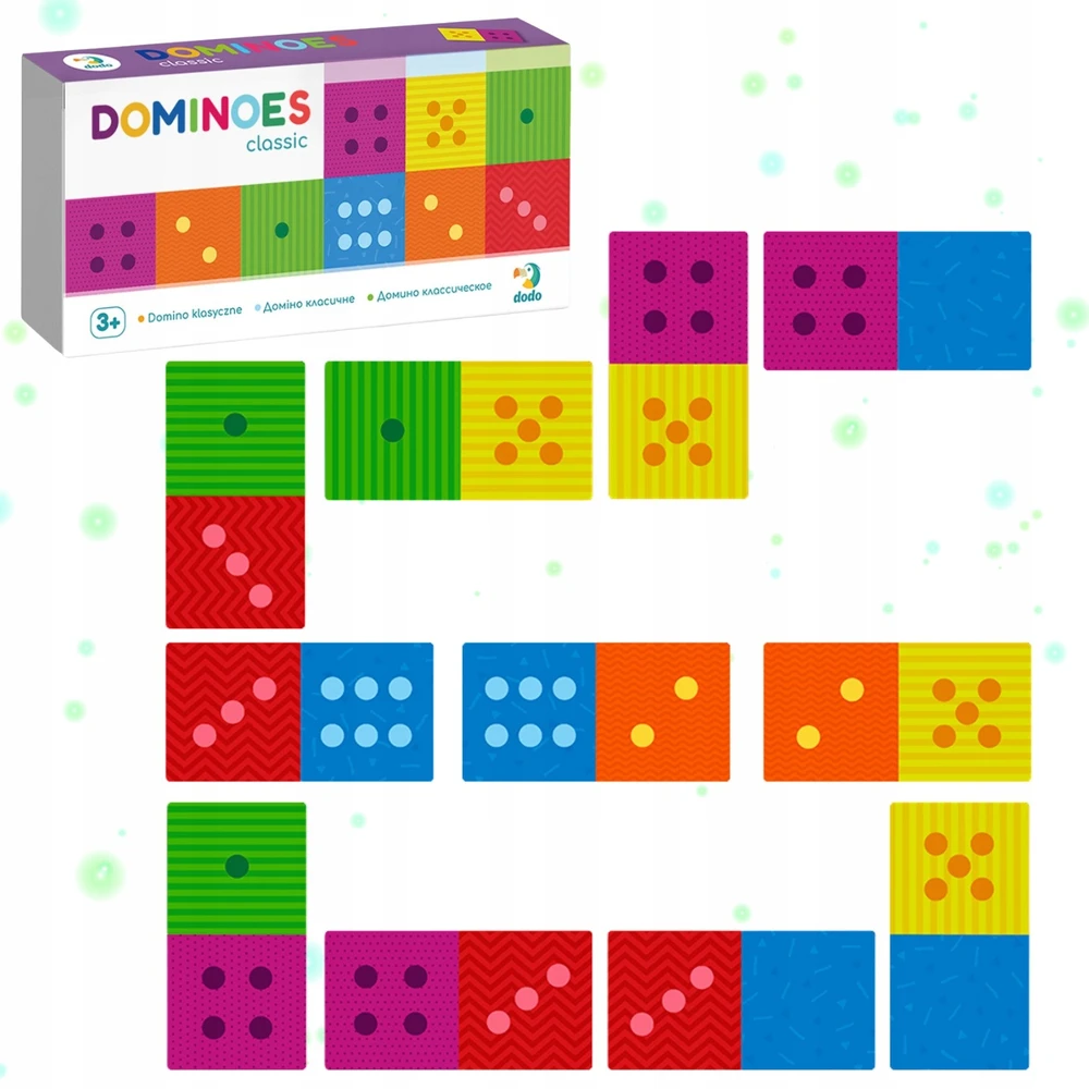 Dėlionė Dodo stalo žaidimas Klasikinis domino