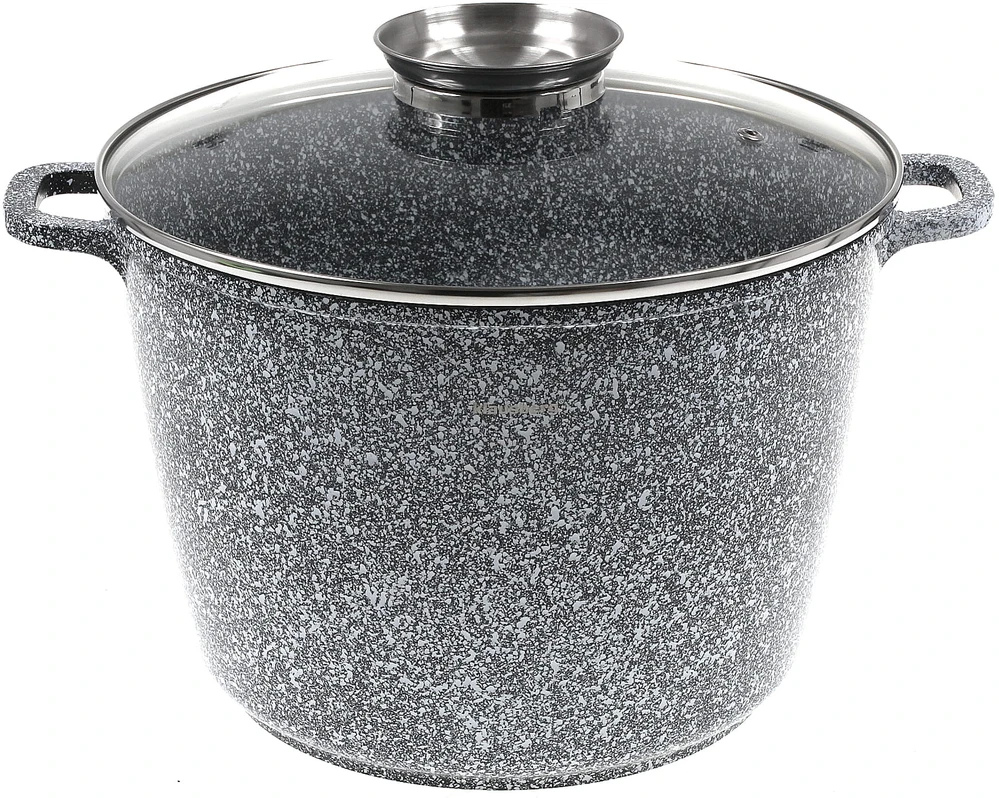 Klausberg DIDELIS GRANITINIS PUODAS 10L + DANGINIS DUJŲ ĮVEDIMAS