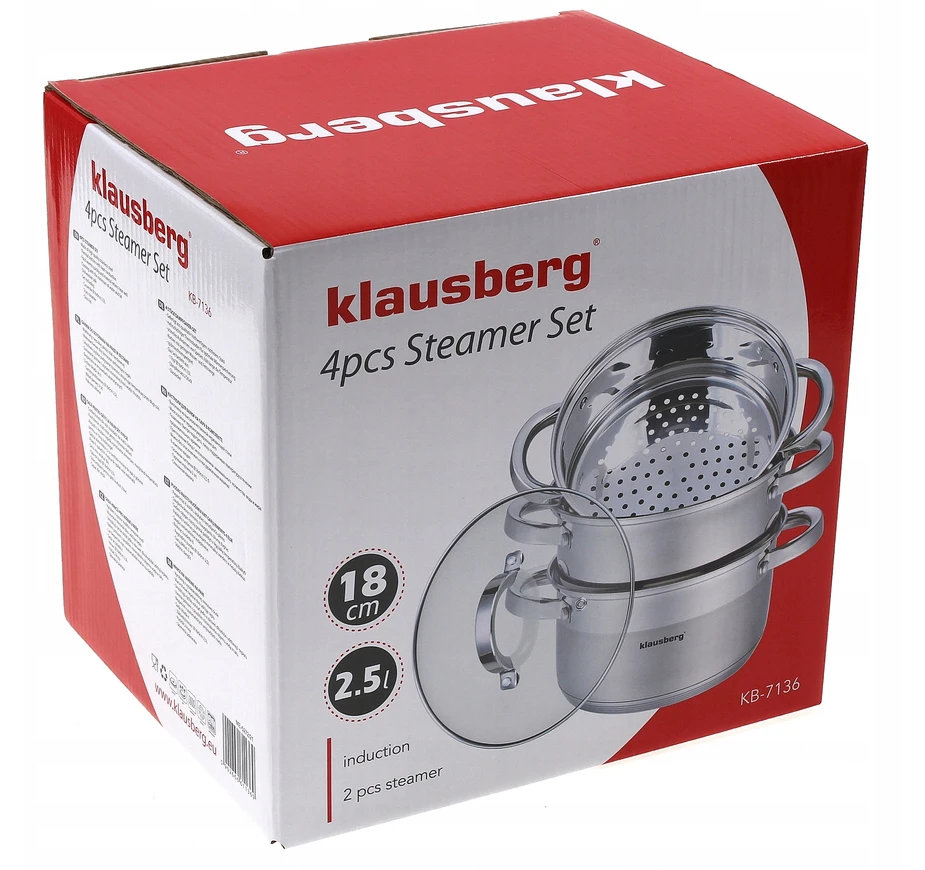 Klausberg GARINIS PUODAS Garintuvas 4 vnt. 18 cm.