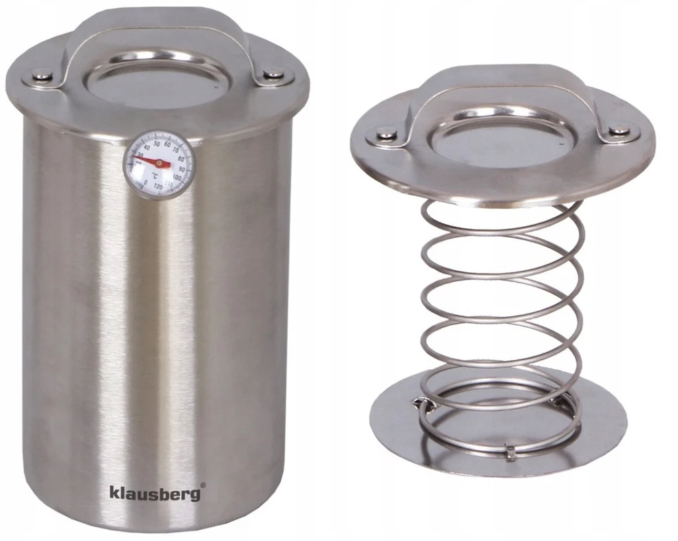Klausberg Kumpio viryklė 1,5L + termometras + maišeliai KB-7283