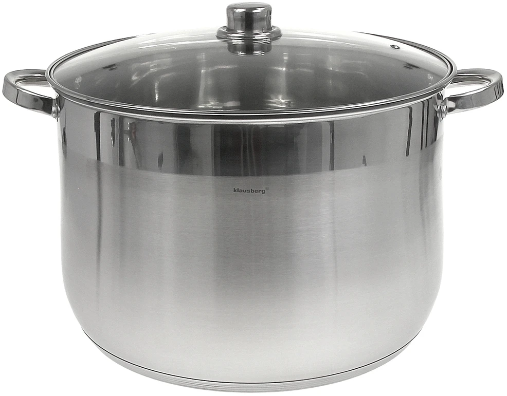 Klausberg Puodas 22,4 L, DIDELIS, GASTRONOMINIS, DUJŲ INDUKTAVIMAS