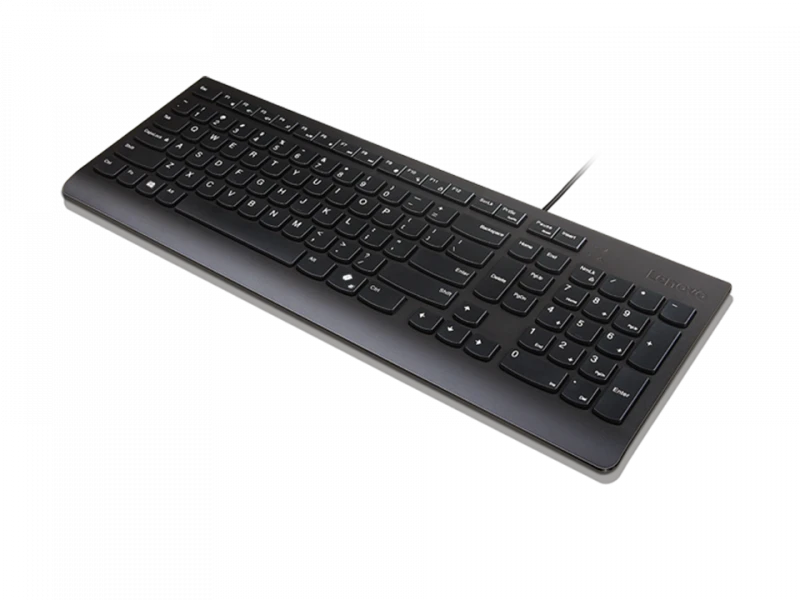 Lenovo Klaviatūra | Essential | Klaviatūra | su laidu | Lithuanian | Juodas