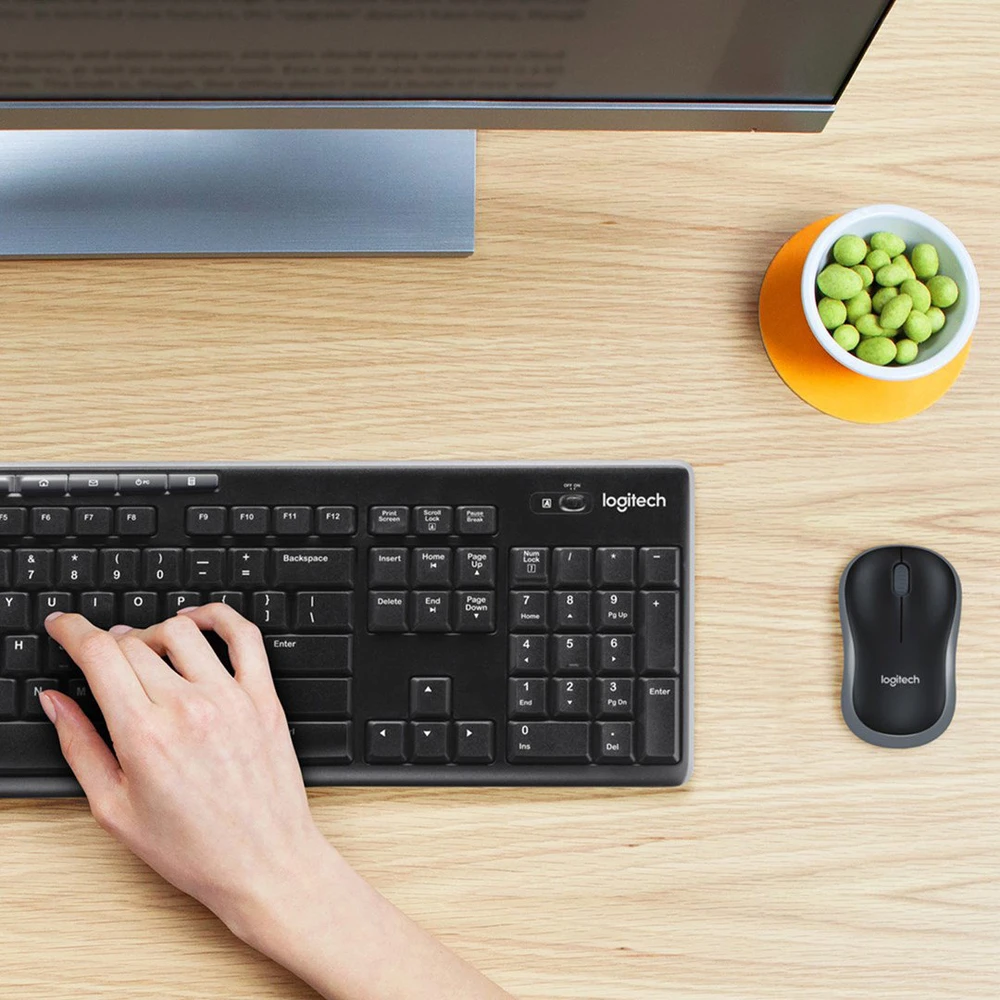 Klaviatūros ir pelės rinkinys Logitech MK545 Advanced, US išdėstymas