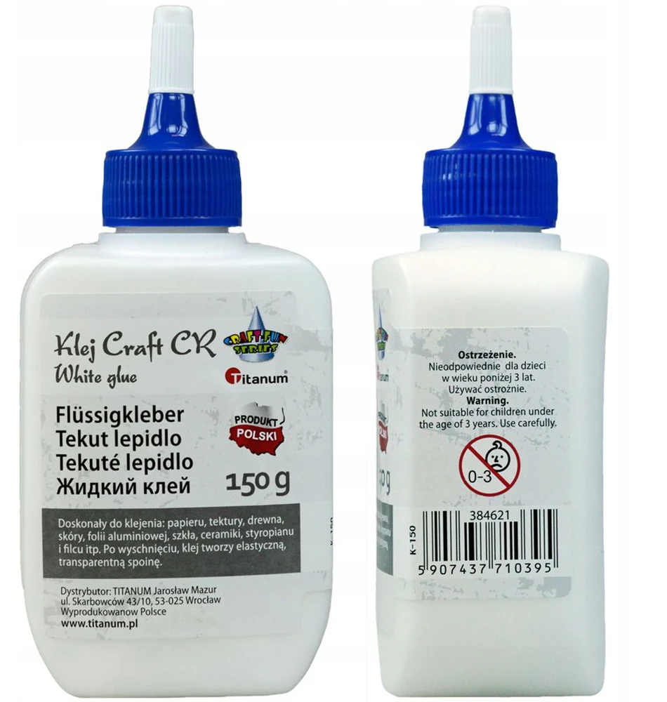 Klej do papieru Craft CR 500 ml Titanum