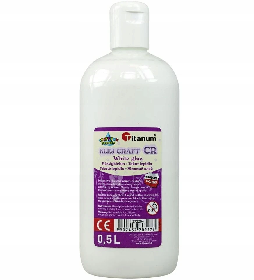 Klej do papieru Craft CR 500 ml Titanum
