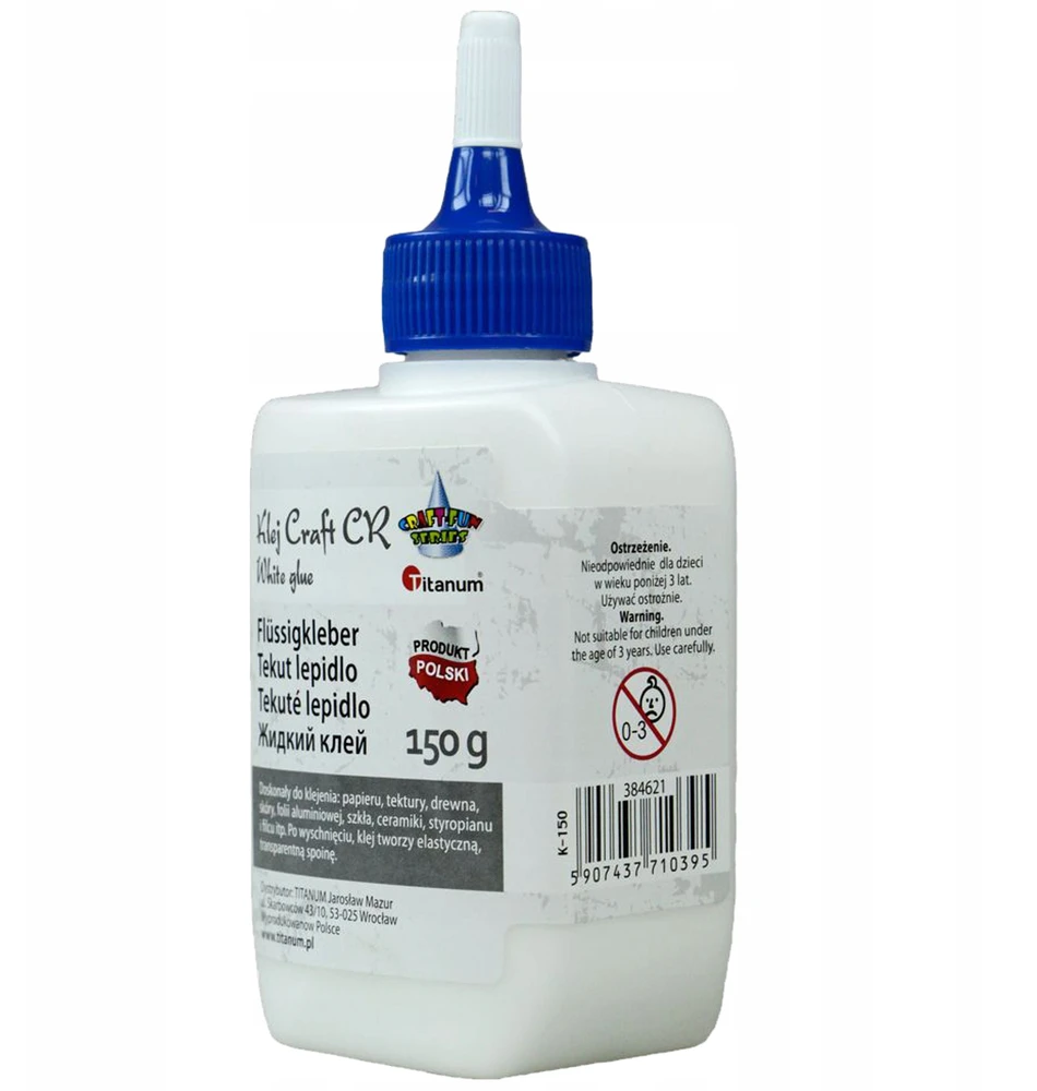 Klej do papieru Craft CR 500 ml Titanum