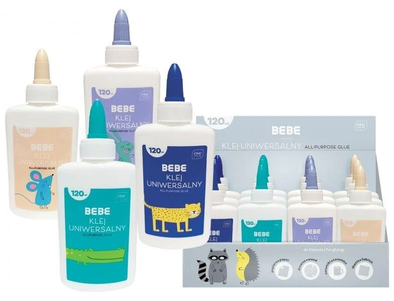 Klej Uniwersalny W Płynie 120 ml BEBE Interdruk