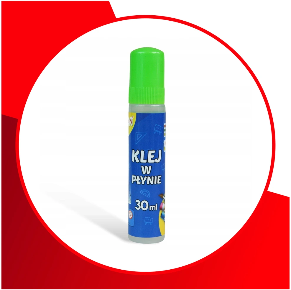 KLEJ W PŁYNIE 30 ml SHAN ZMYWALNY BEZ ROZPUSZCZALNIKÓW TRWAŁY