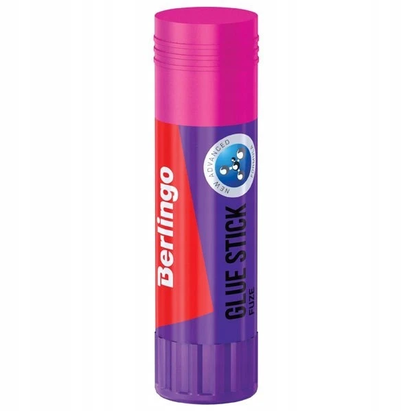 KLEJ W SZTYFCIE szkolny biurowy DO PAPIERU 10g Fuze BERLINGO