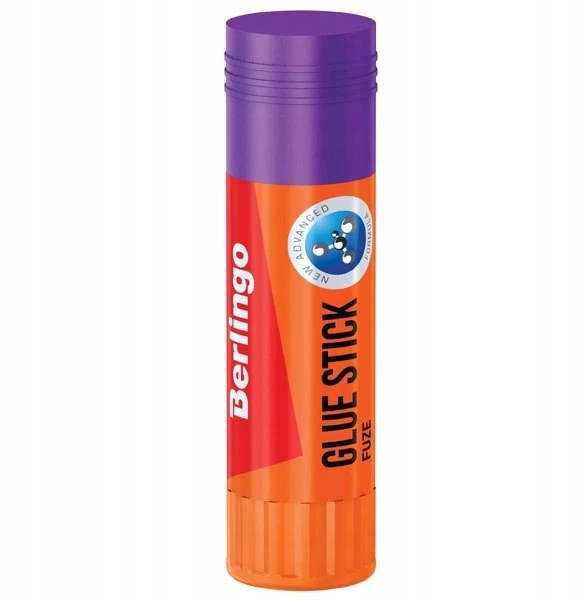 KLEJ W SZTYFCIE szkolny biurowy DO PAPIERU 10g Fuze BERLINGO