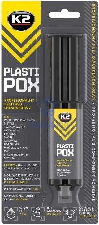 Epoksidiniai klijai K2 Plastipox, 25 g