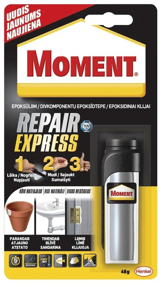 Epoksidiniai klijai K2 Plastipox, 25 g