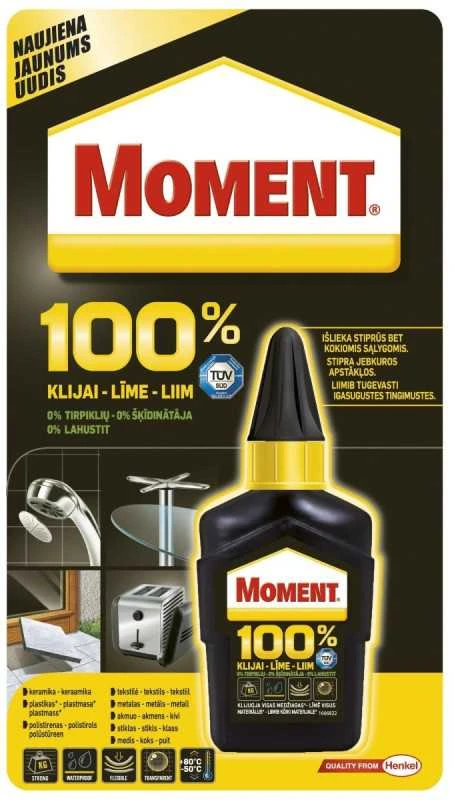Klijai Moment 100% Universalūs 50g