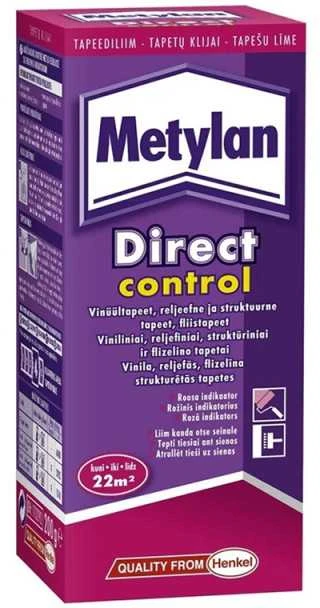 Klijai tapetams METYLAN DIRECT CONTROL 200 g