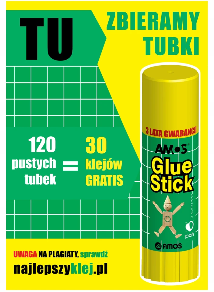 Klijų lazdelė 8g (30vnt.) AMOS