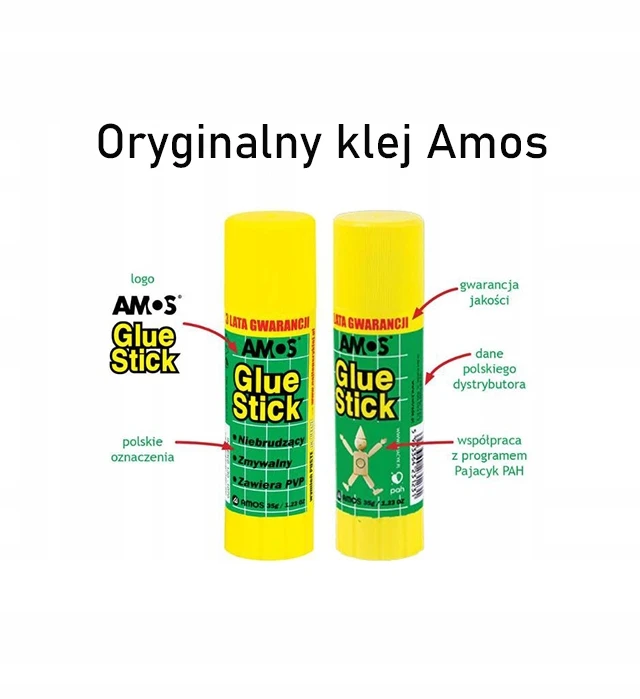 Klijų lazdelė 8g (30vnt.) AMOS