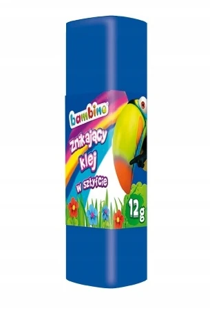 Klijų lazdelė dingstanti 12g (12vnt) BAMBINO - ST-MAJEWSKI