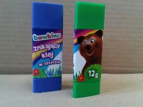 Klijų lazdelė dingstanti 12g (12vnt) BAMBINO - ST-MAJEWSKI