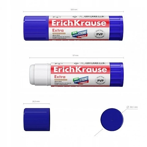 Klijų pieštukas EXTRA, ErichKrause, 21 g