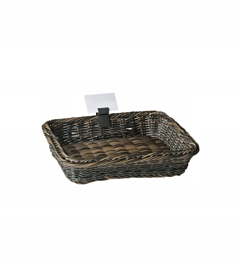 Klipai su ženklu, juodi, rinkinyje 10 vnt., APS 71483