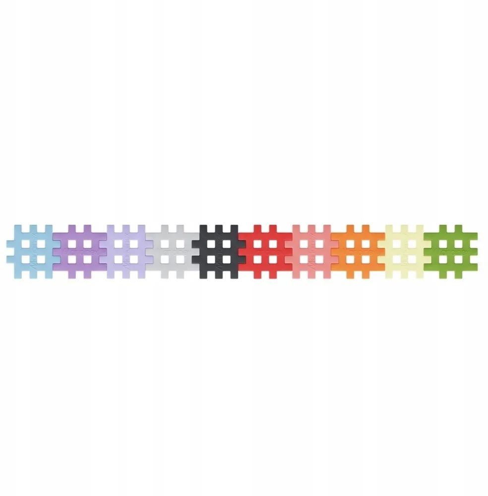 Klocki konstrukcyjne Mini Waffle kreatywne 70 dalys Marioinex 909027