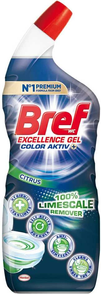 Unitazo valiklis BREF EXCELLENCE GEL+COLOR AKTIV, 700 ml