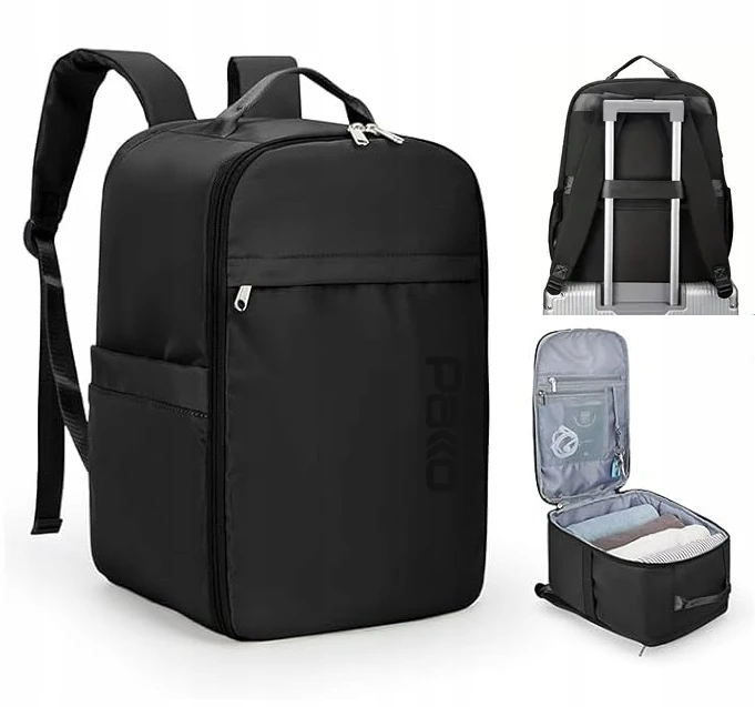 K&M BACKPACK rankinis bagažas USB PAKKO vakuuminis kompresinis krepšys 40x20x25 T706