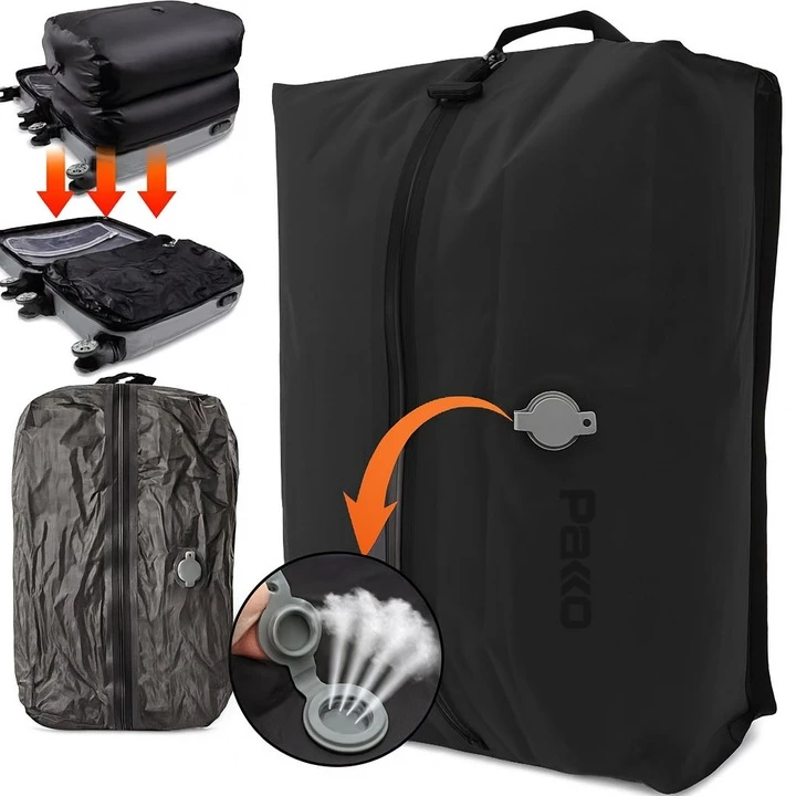 K&M BACKPACK rankinis bagažas USB PAKKO vakuuminis kompresinis krepšys 40x20x25 T706
