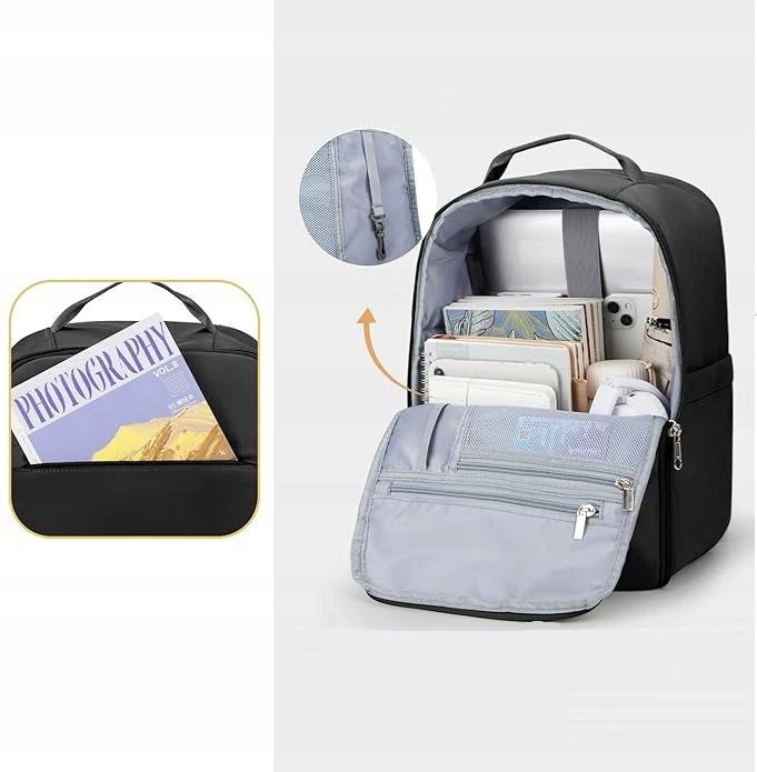K&M BACKPACK rankinis bagažas USB PAKKO vakuuminis kompresinis krepšys 40x20x25 T706
