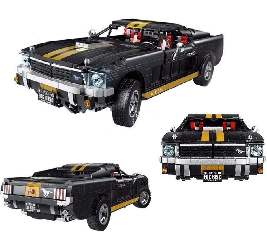 K&M „Ford Mustang“ MEGA KONSTRUKCINIAI BLOKAI TECHNIC 1817el (1817PCS)
