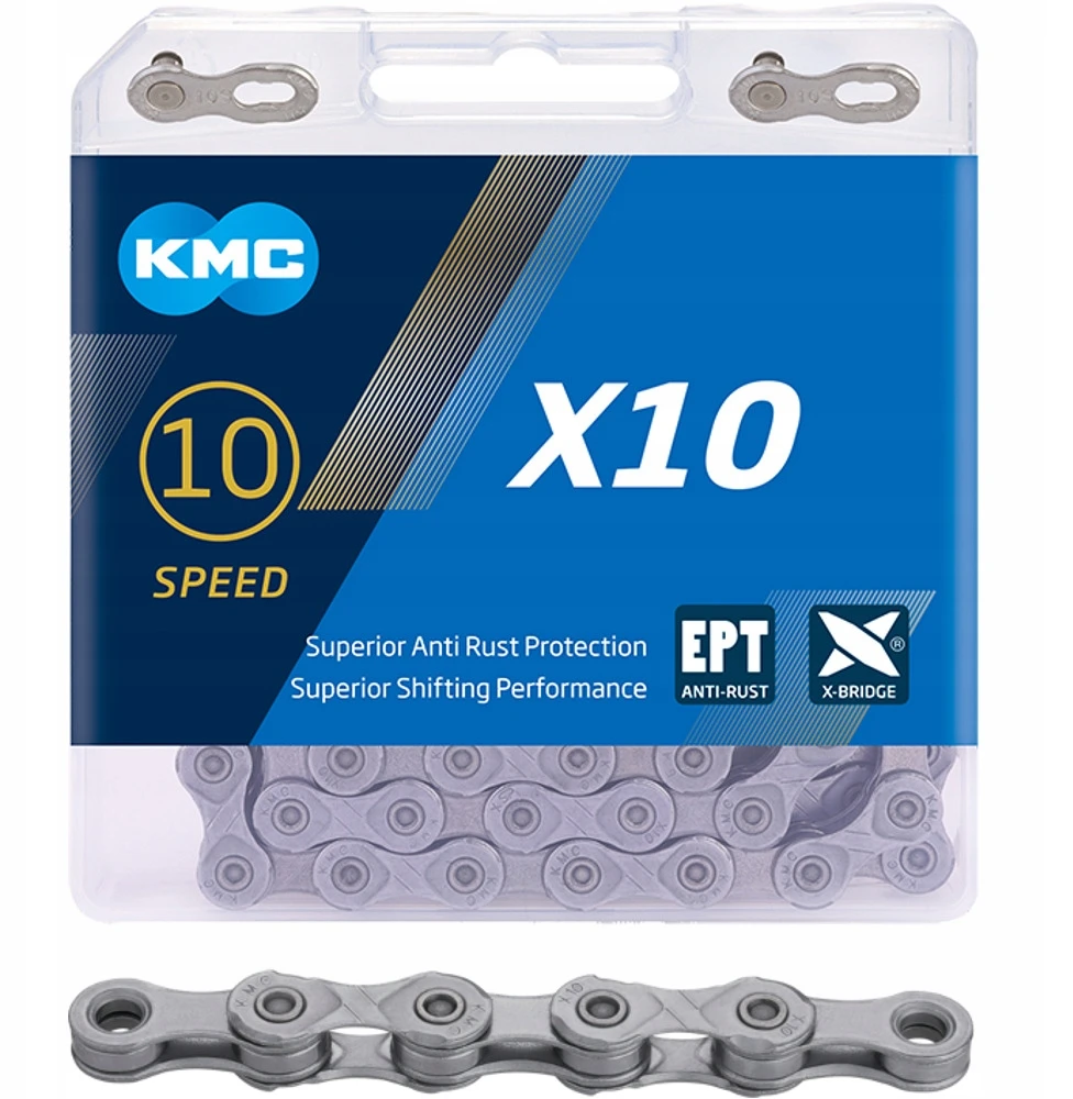 Grandinė KMC X10 EPT 10-speed 114-links