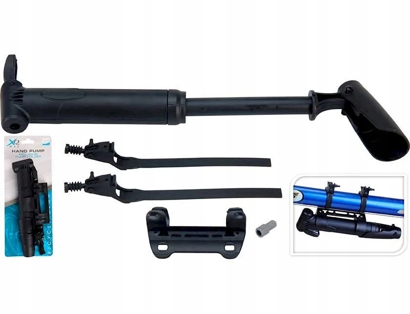 XQMAX Kmtp Dviračio pompa XQ Max Mini 120psi (8bar)
