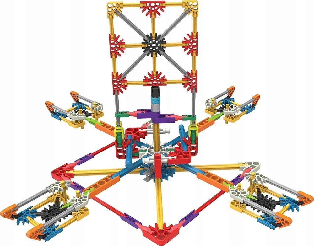 K'nex KNEX Klocki konstrukcyjne 417 Elementów 50 modeli Pojazdy Auta