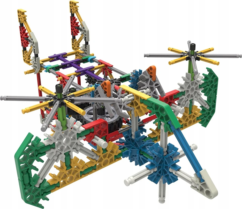 K'nex KNEX Klocki konstrukcyjne 417 Elementów 50 modeli Pojazdy Auta