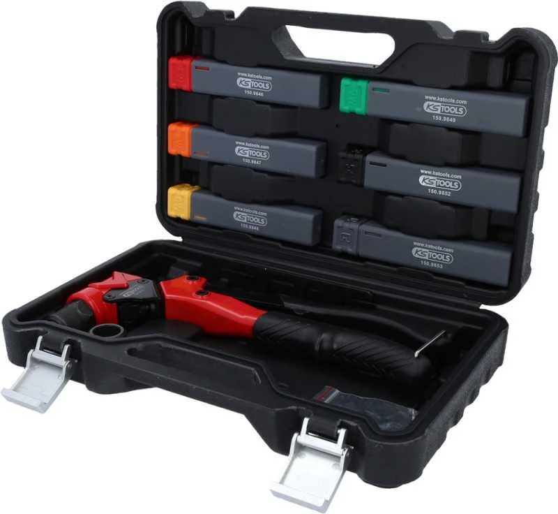 12 dalių kniedijimo replių rinkinys KS-TOOLS