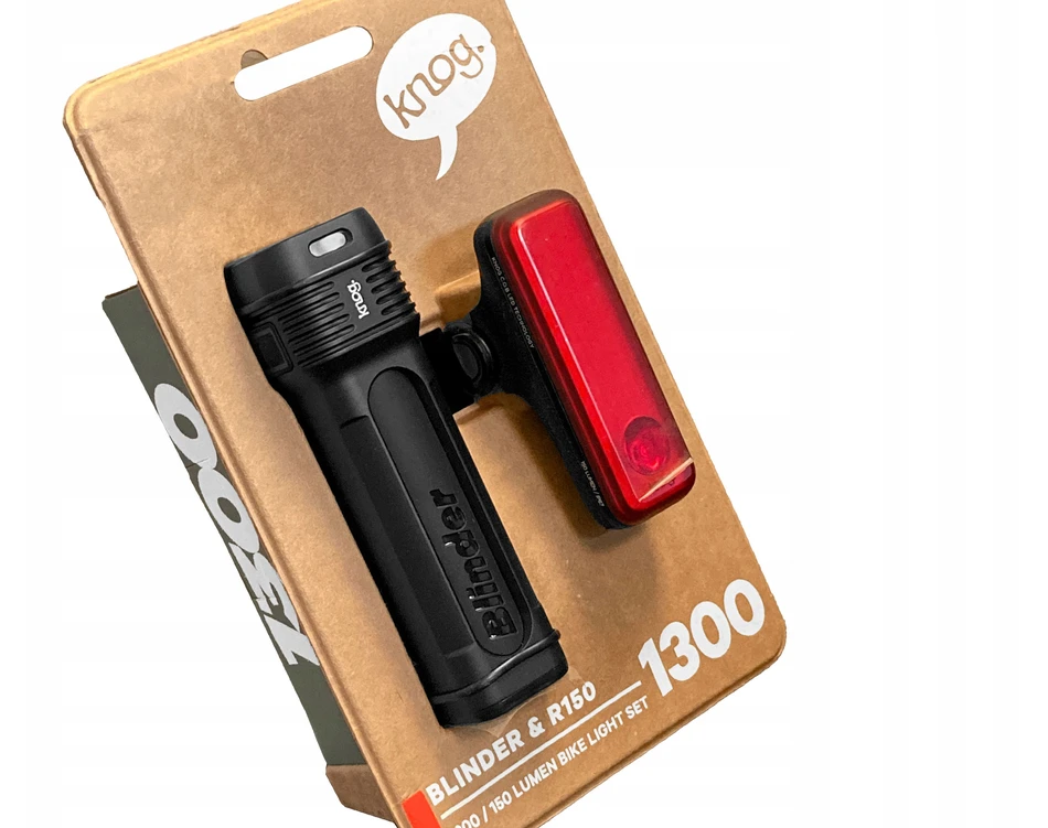 KNOG BLINDER PRO 1300 USB-C + R-150 LEMPŲ RINKINYS