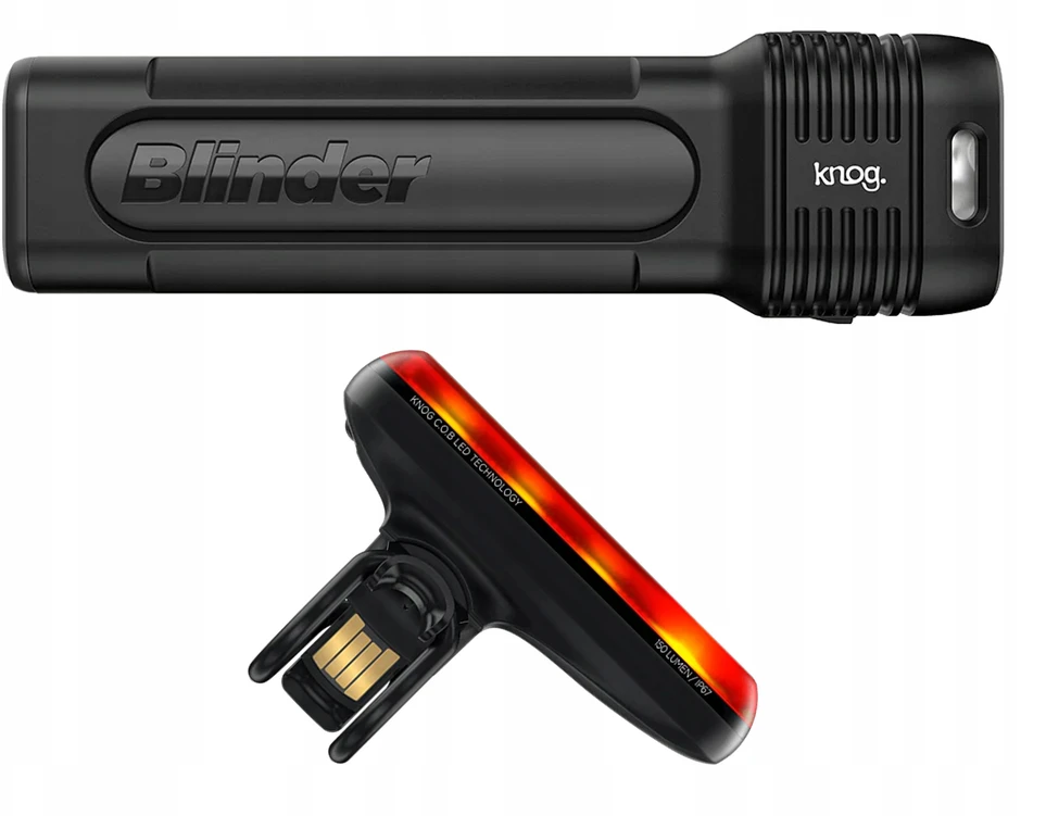 KNOG BLINDER PRO 1300 USB-C + R-150 LEMPŲ RINKINYS