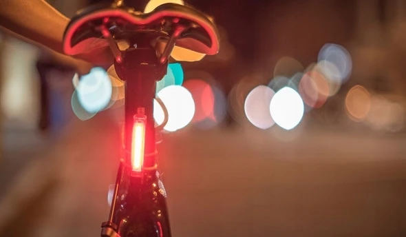 Knog Plus Twinpack juodos spalvos dviračio žibintų rinkinys