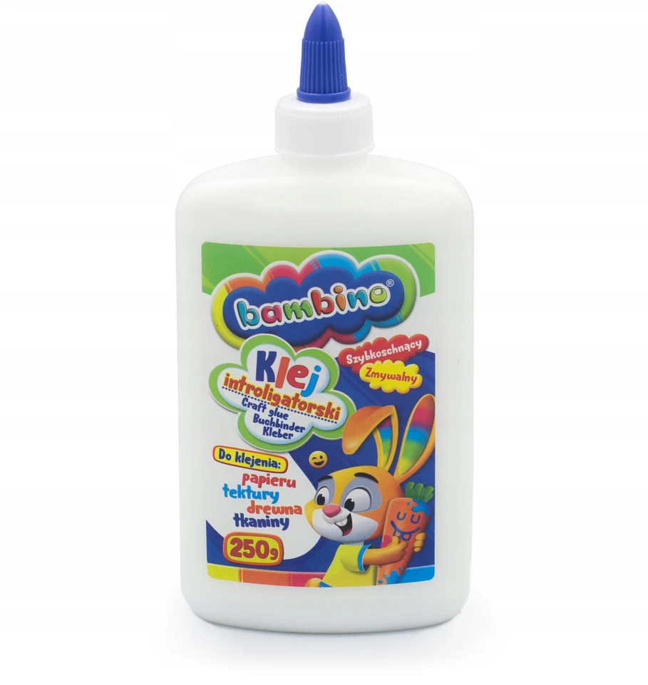 Knygų įrišimo klijai 250g (6vnt) BAMBINO - ST-MAJEWSKI