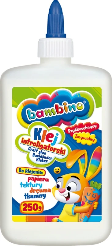 Knygų įrišimo klijai 250g (6vnt) BAMBINO - ST-MAJEWSKI