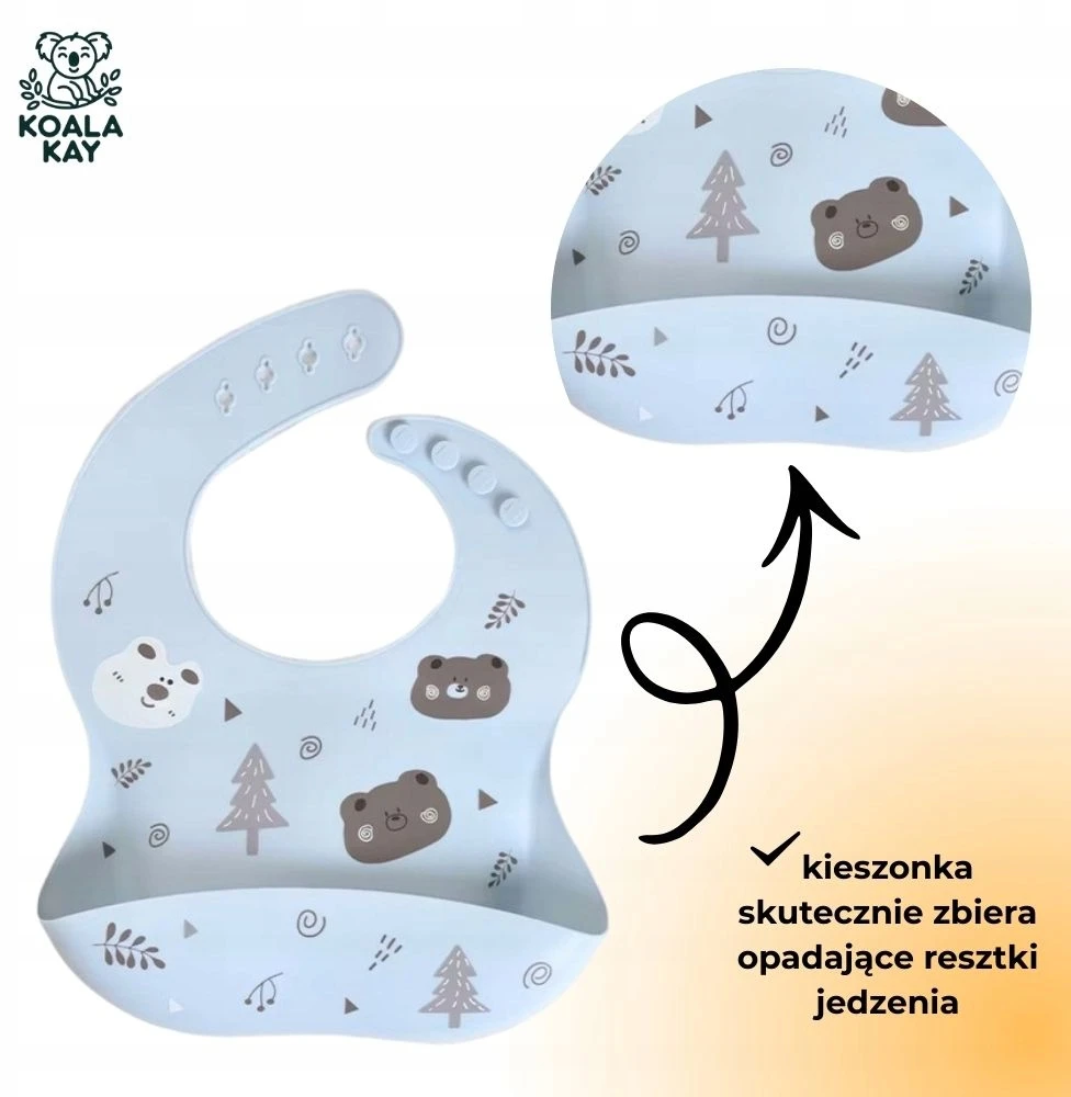 Koala Kay Reguliuojamas silikoninis seilinukas kūdikiui