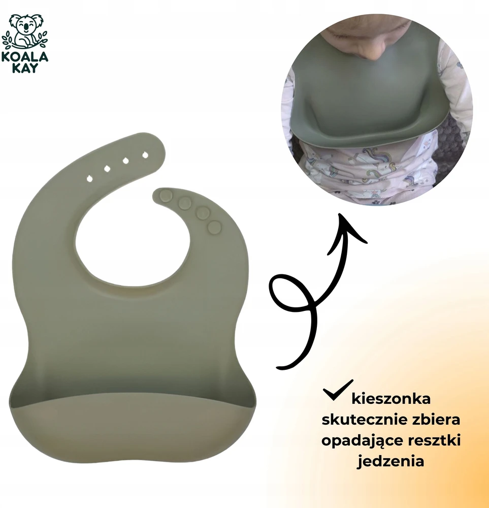 Koala Kay Reguliuojamas silikoninis seilinukas kūdikiui