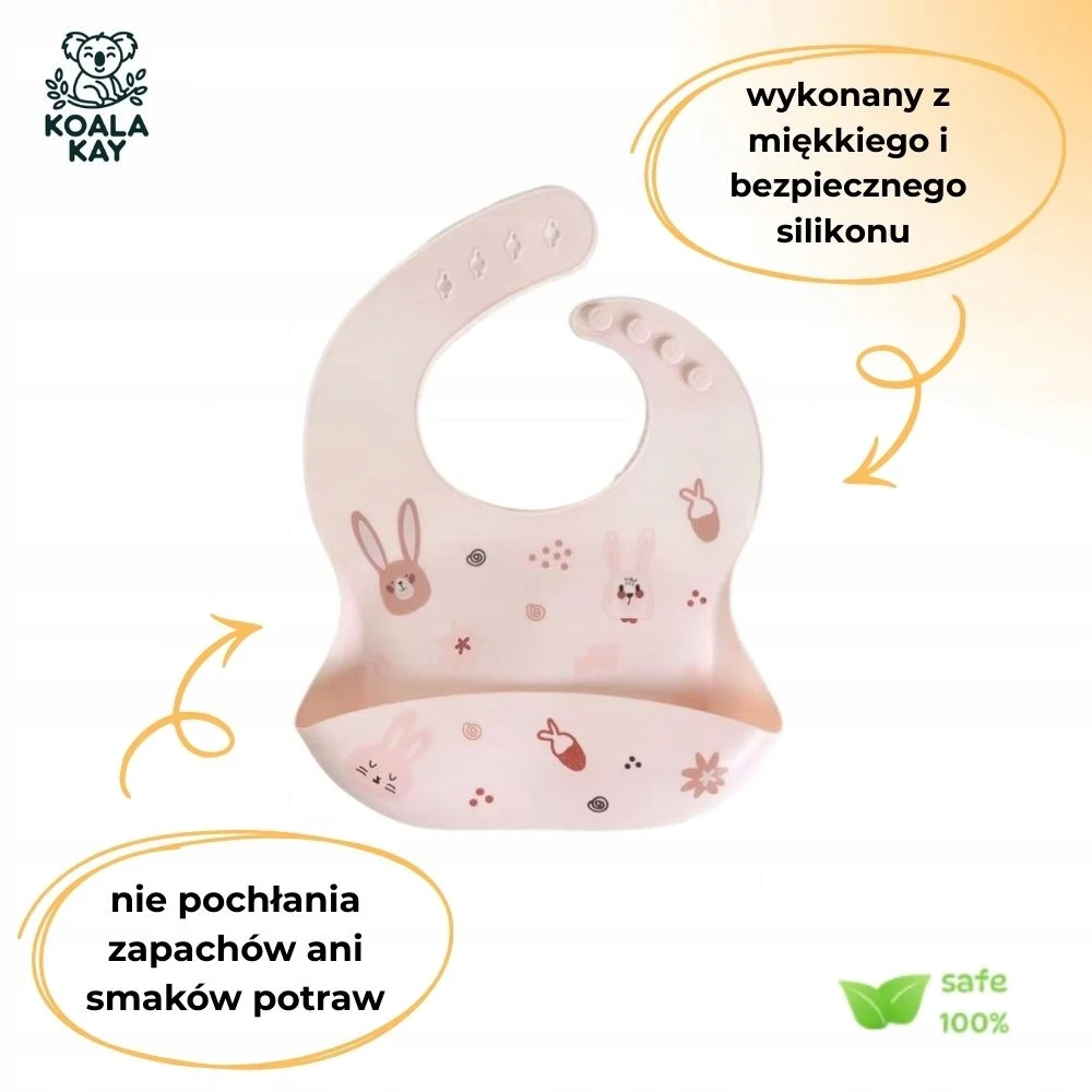 Koala Kay Reguliuojamas silikoninis seilinukas kūdikiui