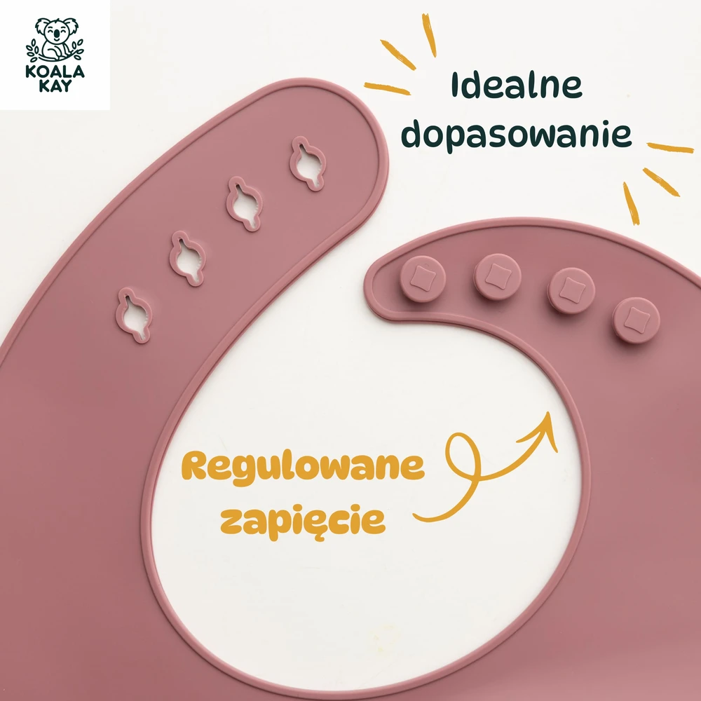 Koala Kay Rinkinys 4in1 Silikoninis seilinukas, dubuo, šaukštas, reguliuojamas, seifas
