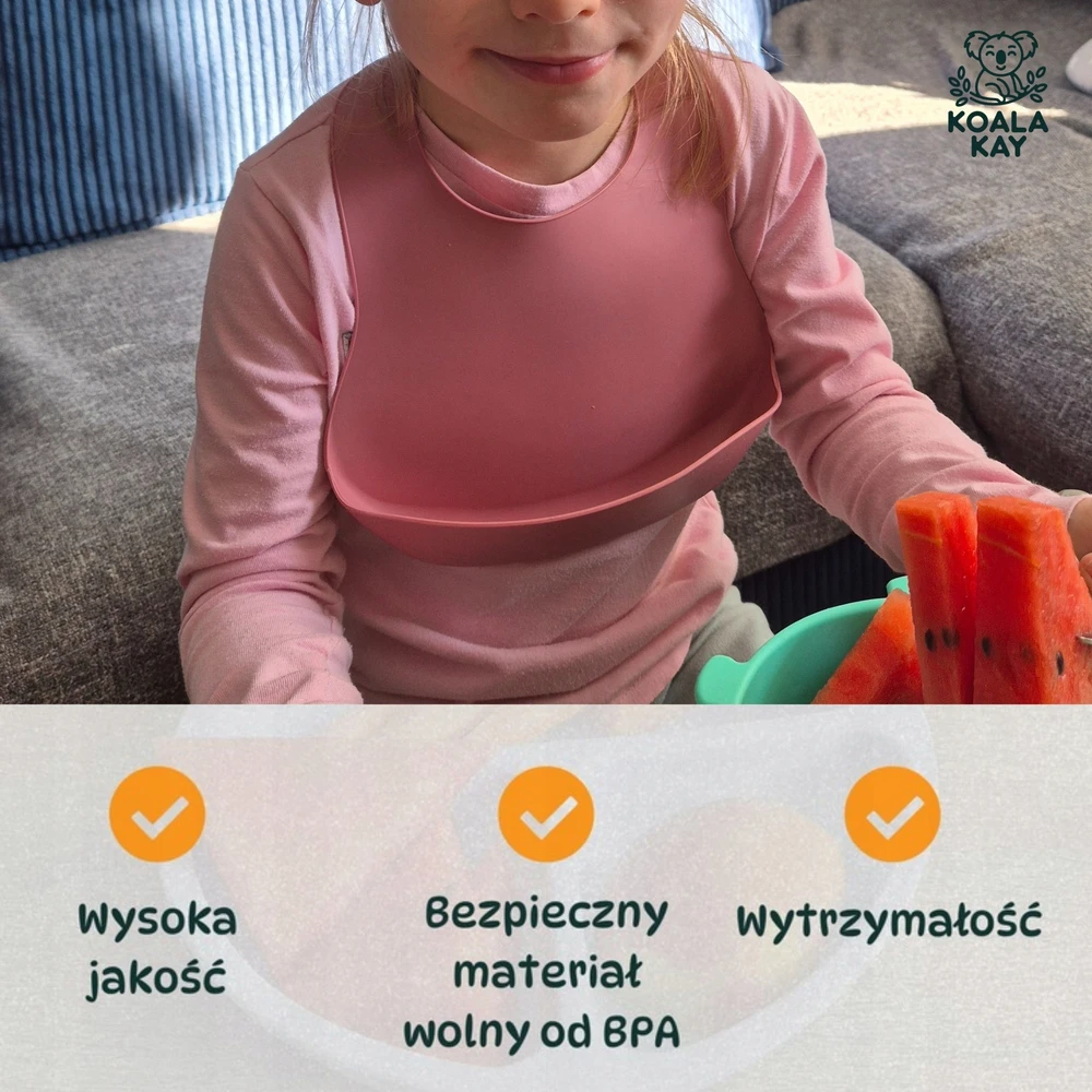 Koala Kay Rinkinys 4in1 Silikoninis seilinukas, dubuo, stalo įrankiai, reguliuojamas, seifas