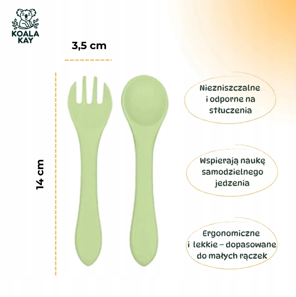 Koala Kay Rinkinys 4in1 Silikoninis seilinukas, dubuo, stalo įrankiai, reguliuojamas, seifas