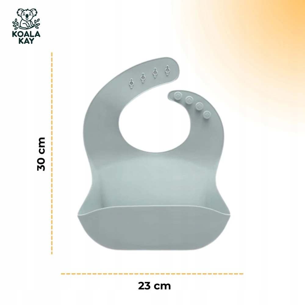 Koala Kay Rinkinys 5in1 Silikoninis seilinukas, dubuo, stalo įrankiai, puodelis, seifas, be BPA
