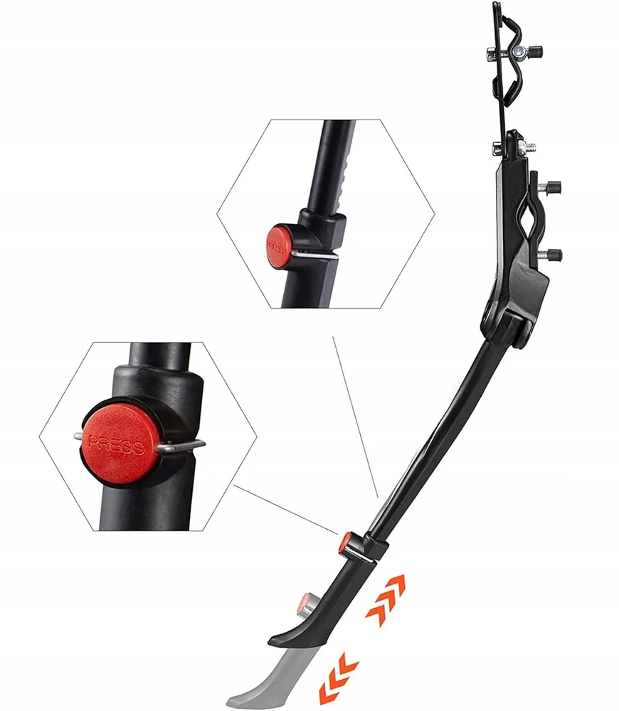 Koanni KOJŲ STOVAS REGULIUOJAMAS DVIRAČIO STOVAS 24"-28" Centrinis